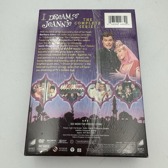 I Dream of Jeannie: The Complete Series Boxset (DVD, 2013, 20-Disc Set) - Picture 2 of 3